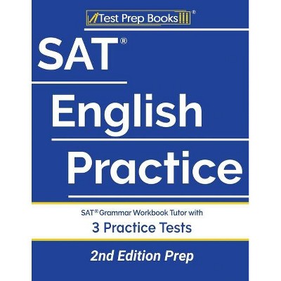 SAT English Practice - by  Tpb Publishing (Paperback)