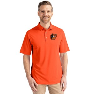 Baltimore Orioles Cutter & Buck Virtue Eco Pique Recycled Mens Big and Tall Polo - 1 of 1