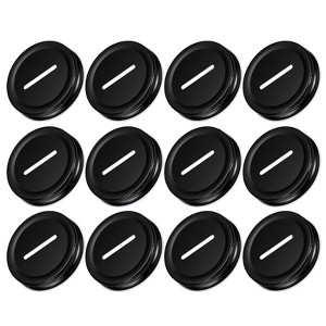 Unique Bargains Regular Leak-Proof Kitchen Storage Coin Slot Bank Lid for Mason Jar 30 Pcs - 1 of 4