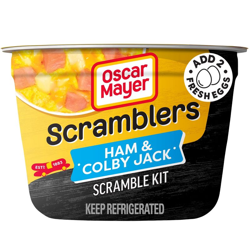 Oscar Mayer Scramblers Ham &#38; Colby Jack - 3oz, 1 of 11