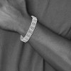 Black Bow Jewelry Men's 14mm Stainless Steel High Polished Link Bracelet, 8.5 Inch - 4 of 4