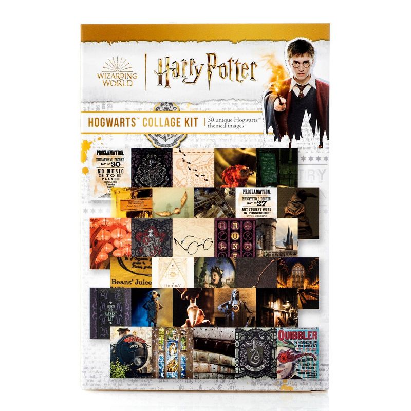 Warner Bros. Harry Potter Hogwarts Collage Kit 4&#34;x6&#34; - Con*Quest Journals, 1 of 9
