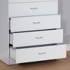 CAVINAS 5 Drawer Bedroom Dresser,Top Drawer with Locking,Dresser & Chest of Drawers for Living Room,Entryway - 2 of 4