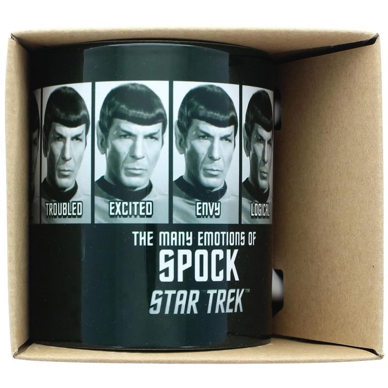 NMR Distribution Star Trek Emotions of Spock 11oz Boxed Ceramic Mug, 3 of 7