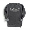 Simply Sage Market S.W.Smiley Embroidered Radiant Smiley Outline Garment Dyed Sweatshirt - 2 of 4