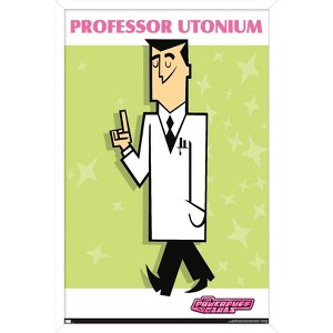 Trends International The Powerpuff Girls - Professor Utonium Framed Wall Poster Prints - 1 of 4