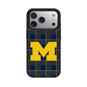 NCAA Big Ten Universities Plaid MagSafe Compatible Cell Phone Case for Apple iPhone 17 Series - 1 of 4