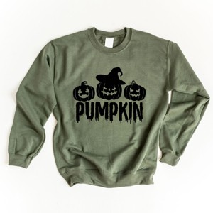Simply Sage Market Pumpkin Trio Sweatshirt - 1 of 4