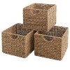 The Lakeside Collection Set of 3 Storage Baskets - 3 of 4