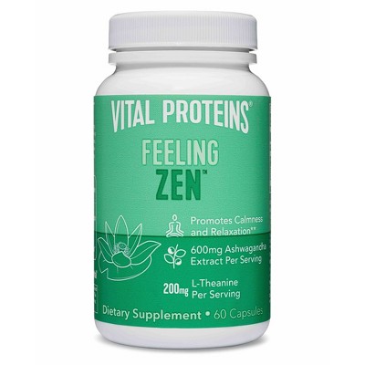 Vital Proteins Feeling Zen Capsules - 60ct
