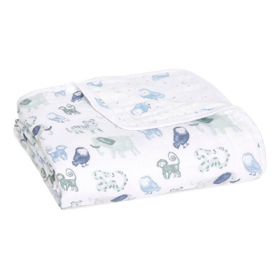 aden + anais Essentials Muslin Blanket - Time to Dream Happy Tales