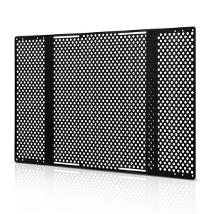 VEVOR RV Screen Door Protector, Adjusts from 22 to 31.5 inch, Adjustable Door Grille, Easy to Install, Reinforced Breathable Honeycomb Holes, Black - 1 of 4