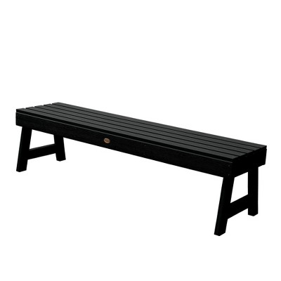 target black bench outdoor