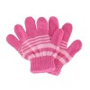 Heat Trendz Girl's One Size Fits Most Stripe Butterfly Hat Gloves and Scarf Winter Set - 3 of 4