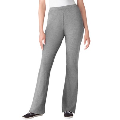 Woman Within Women's Plus Size Petite Stretch Cotton Bootcut Pant