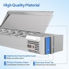 Winado 59 in. 150W 110V Refrigerated Prep Rail Countertop - 4 of 4