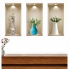 HomeRoots Set of Three Ava Faux Niche 3D Peel and Stick Wall Decals - 2 of 3