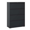 ACEPANO 52.36 in. H Metal Lateral File Cabinet with Lock & 4 Drawers for Office & Home-Black - 3 of 4