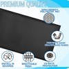 Zone Tech Car Mesh Sun Roof Magnetic Sun Shade Premium Quality, Foldable, Cool Sun and Mosquito Blocking Breathable Mesh Sun Shade Easy Installation. - 2 of 4