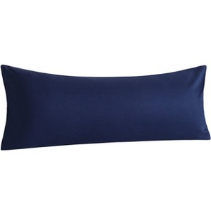 Cotton Body Pillowcase, Breathable and Soft Body Pillow Cover with Envelope Closure - NTBAY - 1 of 4