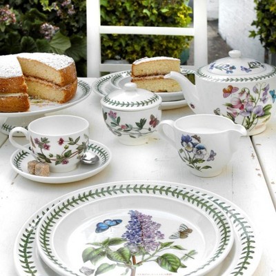 Botanic Garden Begonia Porcelain 8.5" Salad Plate