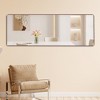 KTMBDW Full Length Mirror, Floor Mirror with Aluminum Alloy Thin Frame,Free Standing or Wall-Mounted Mirrors for Living Room - 4 of 4