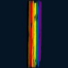 Adult Design By Humans Pride Rainbow Vertical Stripe By alphalezbean Tank Top - 2 of 2