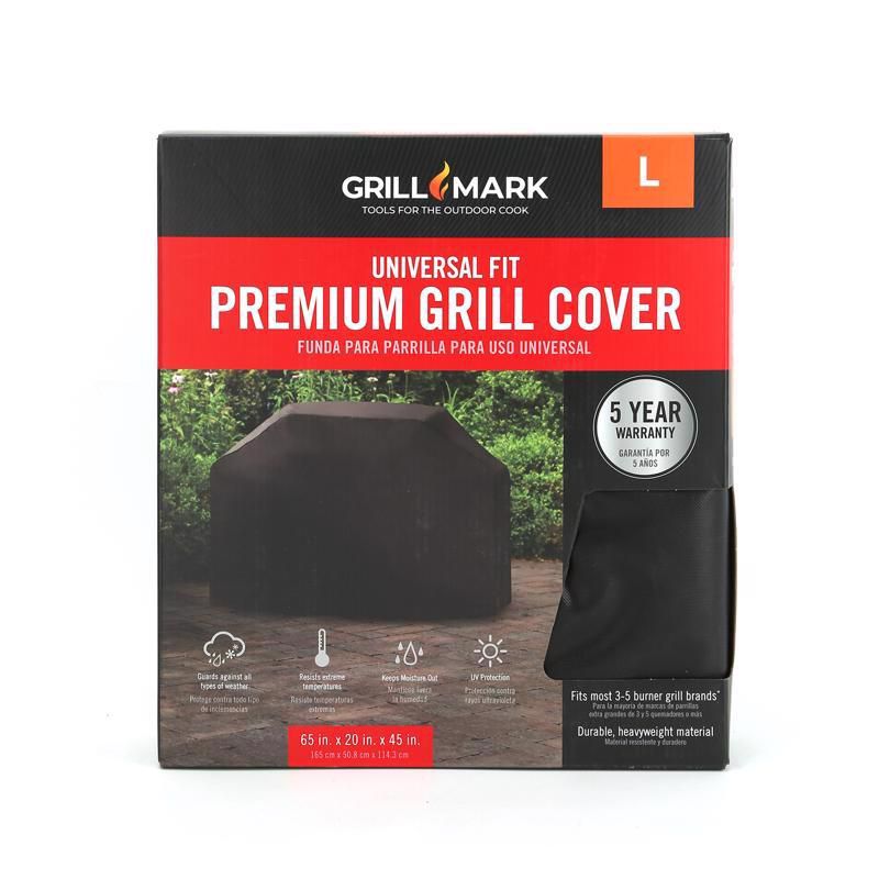 Grill Mark Black Grill Cover For Universal Model No 07423ACE, 1 of 2