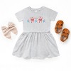 The Juniper Shop American Babe Star Bow Coquette  Infant Dress - 2 of 4