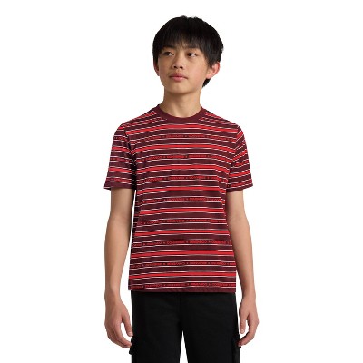 Converse® Boys' Short Sleeve Striped T-Shirt - Red