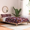 Deny Designs Full/Queen Schatzi Brown Macy Floral Autumn Comforter and Pillow Sham - 2 of 4