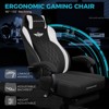 GTPLAYER Big and Tall Gaming Chair, Breathable Fabric, Strong Lumbar Support, Comfortable Office Chairs - 4 of 4