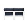 Meridian Furniture,Nizuc Water Resistant Fabric Outdoor Patio Modular Sofa - 2 of 4
