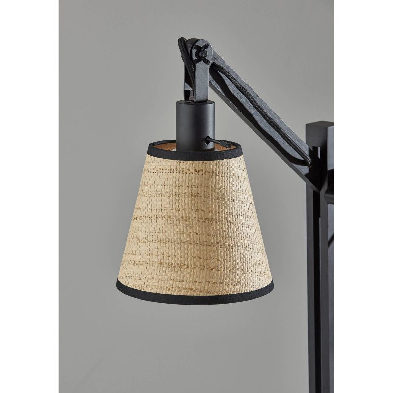 Walden Table Lamp Metal/Wood Black - Adesso, 5 of 9