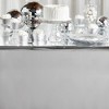 Juvale 3-Pack Shiny Silver Plastic Tablecloth, Fits 8-Foot Long Table, Silver Themed Party Supplies, 4.5x9" - 4 of 4