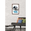 Trends International NFL Carolina Panthers - Drip Helmet 20 Framed Wall Poster Prints - 2 of 4