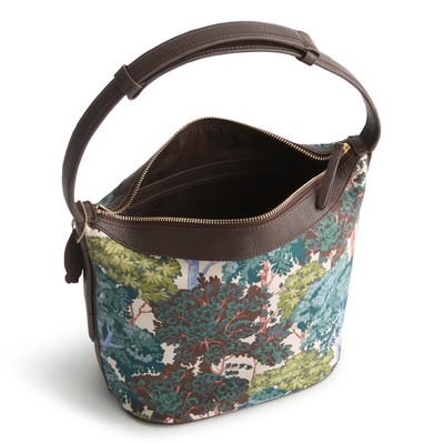 Vera Bradley Women's Oxford Canvas Astoria Shoulder Bag Serene Forest — фото 2