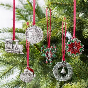 Solid Pewter Christmas Tree Ornament - 1 of 1