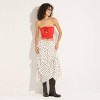 Women's Flower Strapless Knit Top - Wild Fable™ - 4 of 4