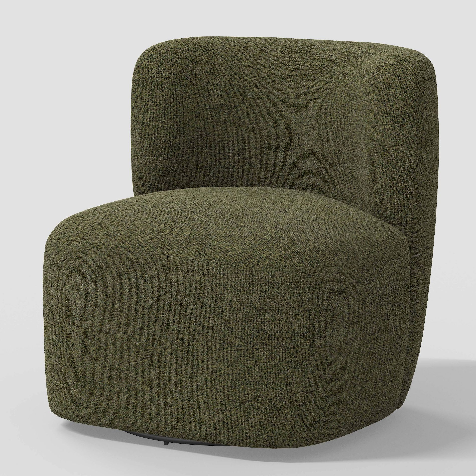 Hazel Swivel Accent Chair in Performance Eco Tweed Army - Threshold™