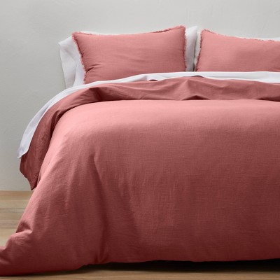 Photo 1 of Heavyweight Linen Blend Duvet Cover & Pillow Sham Set - Casaluna™