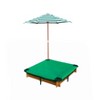 Gorilla Playsets Interlocking Sandbox with Cover and Umbrella - image 2 of 4