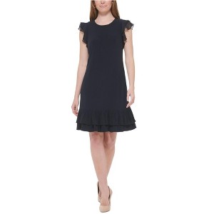 Tommy Hilfiger Womens Ruffled Shift Dress - 1 of 1
