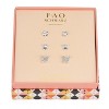 FAO Schwarz Silver Tone Butterfly and Bee Trio Earring Set - image 2 of 2