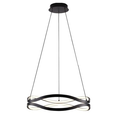 ET2 Lighting Curvo 1 - Light Pendant in  Black