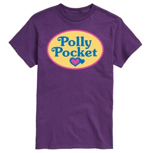 Men's - Polly Pocket - Polly Pocket Color Logo Short Sleeve Graphic T-Shirt - 1 of 3