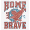USA Home of the Brave Men's Crew Neck Short Sleeve Tee - 2 of 2