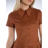 Jess by Meiko Women's Drop Waist Collared Flare Dress - 2 of 4