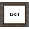 PosterPalooza | Photo Size Museum Brown Picture Frame - UV Acrylic, Foam Board Backing, Hanging Hardware - 2 of 4