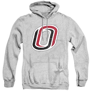 University of Nebraska at Omaha Official Distressed Primary Adult Pull-Over Hoodie - 1 of 4